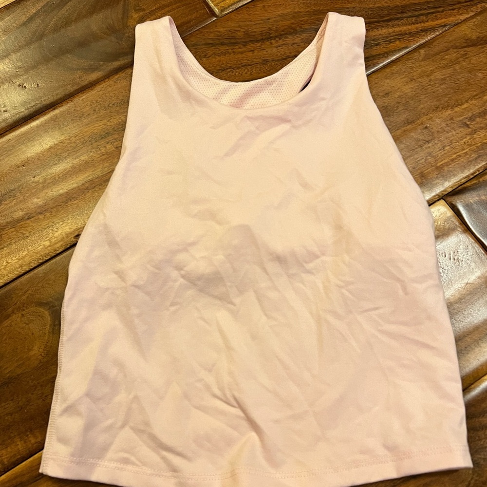 Girl’s pink athletic works dry fit Tank top. Size 7/8